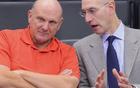 NBA总裁肖华！回应阴阳合同！调查进入收尾阶段